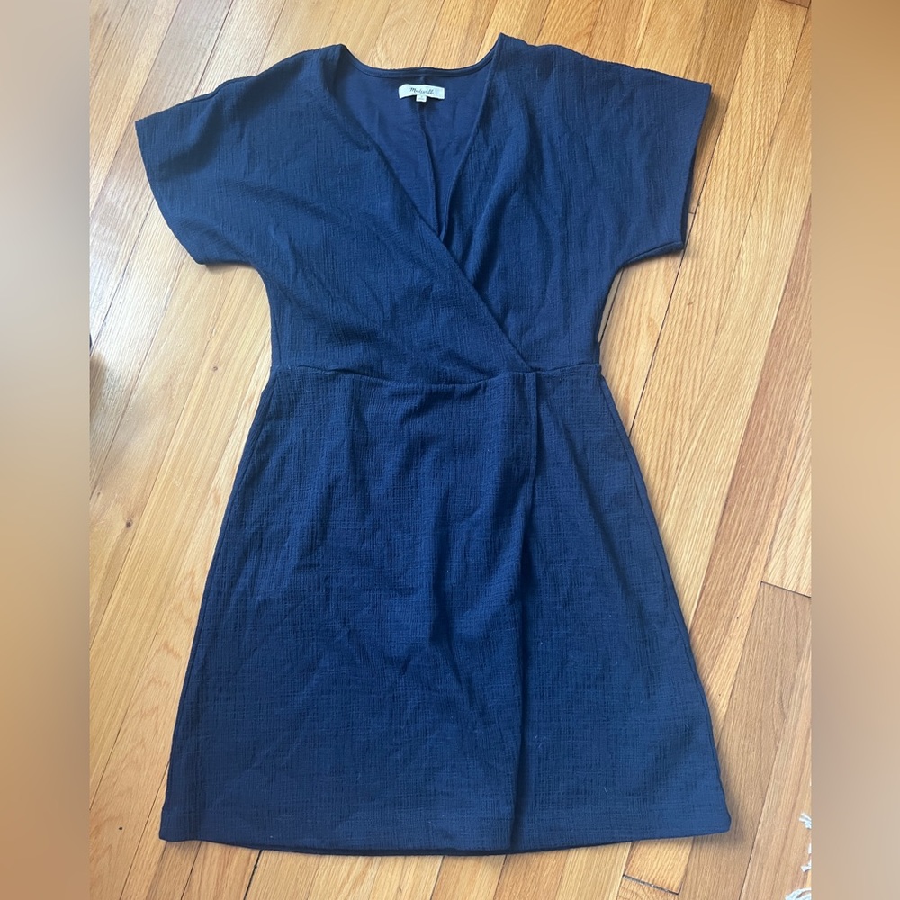 Madewell navy blue dress NWOT